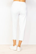 Habitat White cotton crop pants 69266