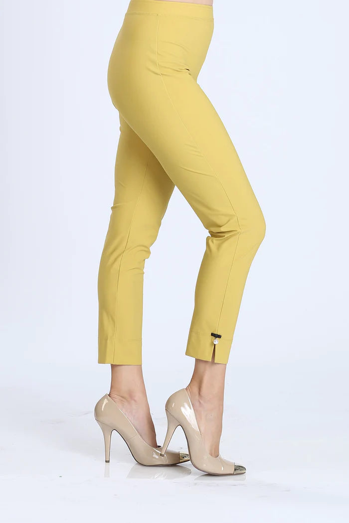 IC Collection Pearl Detail Ankle Pants Style 1005P