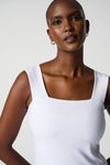 Joseph Ribkoff Classic Square Neck Cami 143132TT Black, Vanilla, White, Midnight Blue, Latte, Lipstick Red, Royal Sapphire, Mocha