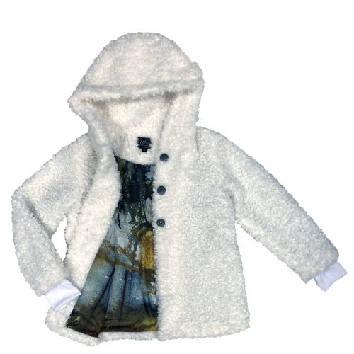 UBU 22503F – Cozy Faux Poodle Fur Coat