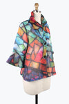 Damee Rainbow Glass Double Organza Jacket 2400-MLT