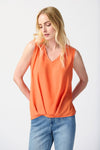 Joseph Ribkoff Silky Knit Georgette Sleeveless Top 241133