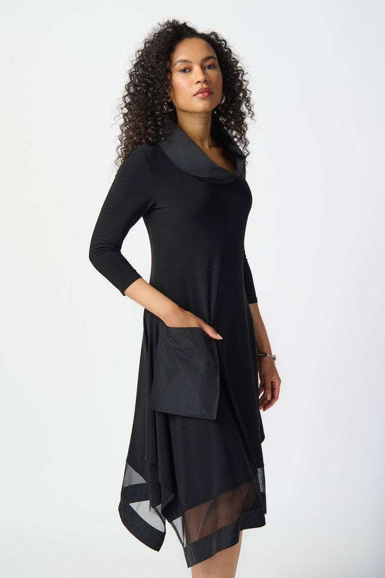 Joseph Ribkoff Silky Knit Handkerchief Dress 241206