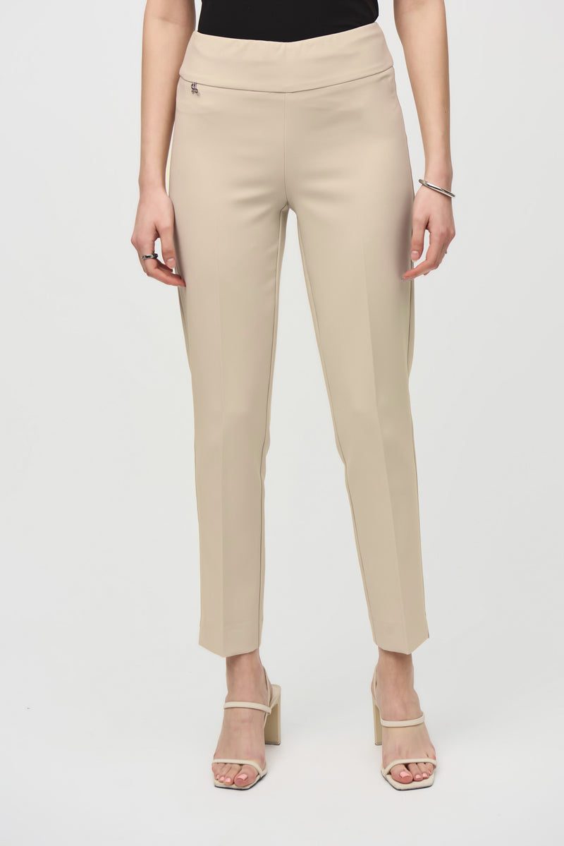 Joseph Ribkoff Lux Twill Slim-Fit Pull-On Pants - 241231S - S25