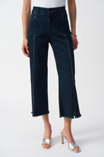 Joseph Ribkoff Culotte Jeans With Embellished Front Seam - 241903S25 - S25