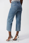 Joseph Ribkoff Culotte Jeans With Embellished Front Seam - 241903S25 - S25