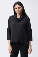 Joseph Ribkoff Satin Cowl Collar Top 243189