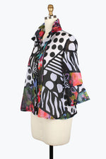 Damee 2439-MLT S25 Collage Art Jacket