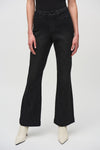 Joseph Ribkoff Classic Flared Denim Pants with Rhinestone Detail 244949