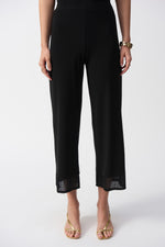 Joseph Ribkoff Silky Knit Culotte Pants With Mesh Detail 251187