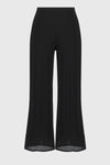 Joseph Ribkoff Silky Knit Culotte Pants With Mesh Detail 251187