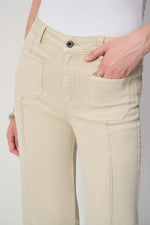 Joseph Ribkoff Culotte Jeans With Embellished Front Seam - 251901 - S25