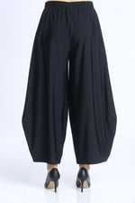 IC Collection Black Lantern Shape Pants Style 2711P