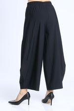 IC Collection Black Lantern Shape Pants Style 2711P