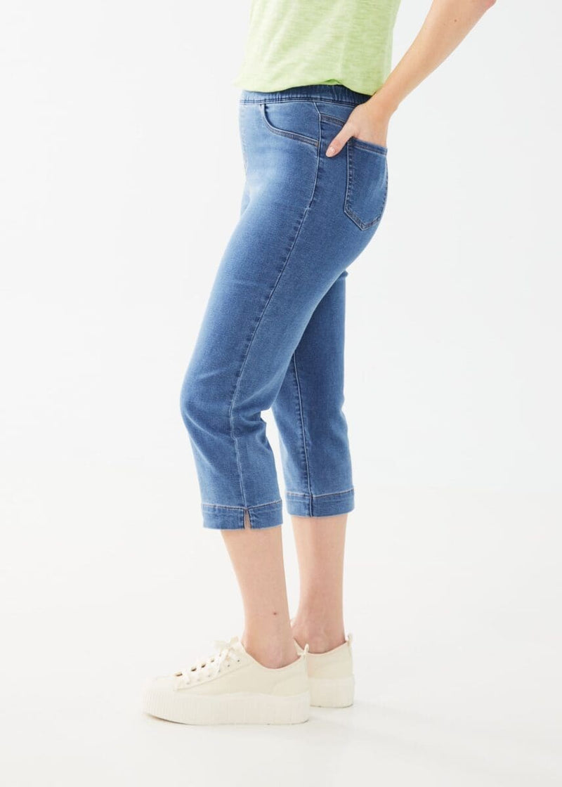 FDJ Pull-On Capri Denim Jeans d2873711 S24