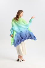 Vanite Couture Duster 2n9a4432 Blue/Multi, Green/multi, Orange/Multi