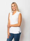 Snoskins Dreamcatcher Scoop Neck Top with Tie sleeves 32658-25S