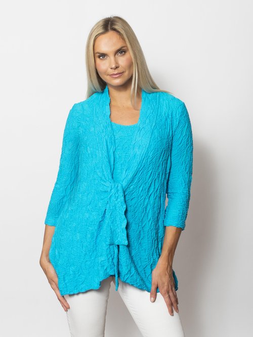 Snoskins Dreamcatcher Cardigan with 3/4 sleeves 32659-25S