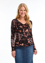 FDJ Top Long-Sleeve V-Neck Top SKU: 3324161--NEUTRA-F24