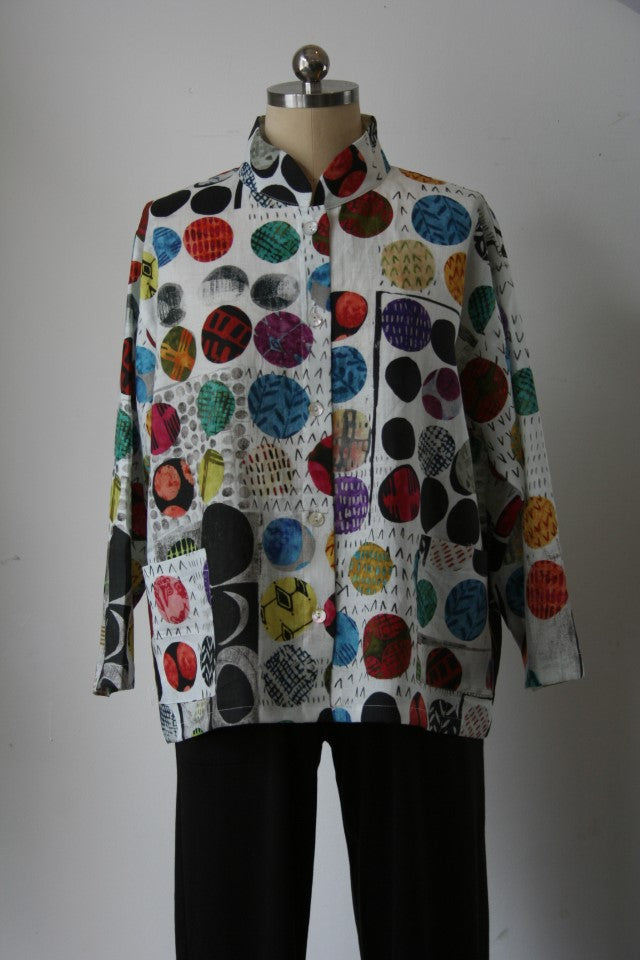 Christopher Calvin Short Jacket Dots 3702 - S 25