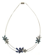 Origin N-S.Silver Flower Necklace 381 381-2 F24