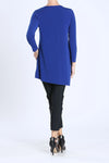 IC Collection V-Neck Asymmetrical Tunic Style 3878T