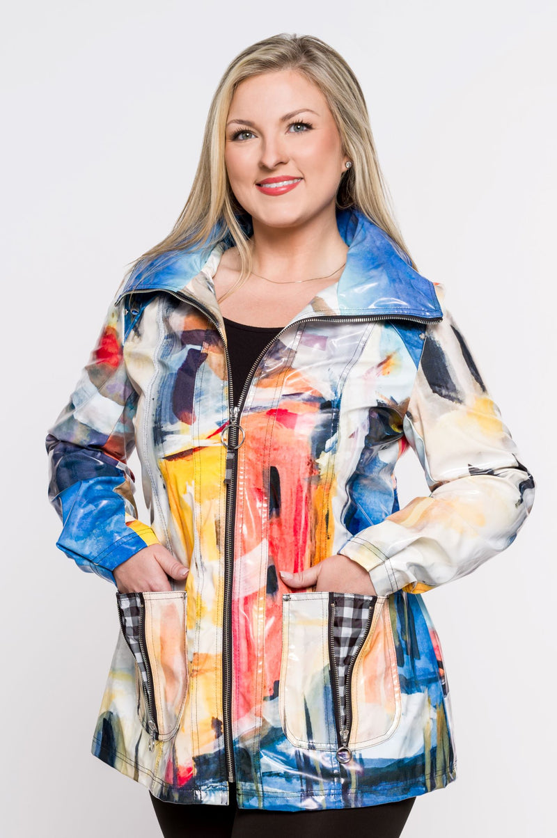 UBU Artist Print Anorak Slicker