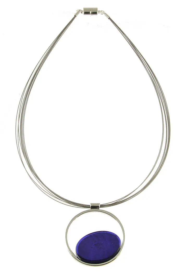 Origin Shiny Silver Pen Necklace Style 374