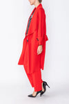 IC Collection SHAWL COLLAR RAGLAN SLEEVE COAT Style 4585J