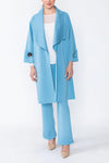 IC Collection SHAWL COLLAR RAGLAN SLEEVE COAT Style 4585J