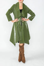 IC Collection Jacket 4766J Olive, Burgundy F24