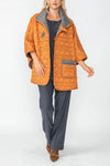 IC Collection Jacket 4779J Charcoal/Caramel, Olive/Lime F24