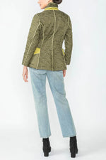 IC Collection Jacket 4790J Charcoal and Caramel, Olive and Lime