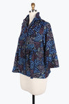 Damee Triange Pattern Peplum Jacket 4823-MLT