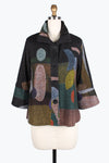 Damee Abstract Art Short Jacket 4857-Mlt