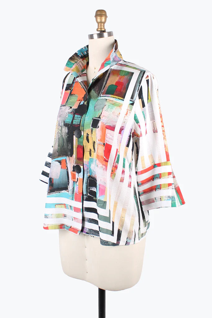 Damee Framed Art Jacket 4880-MLT