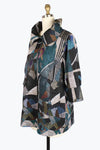 Damee Overlay Art Swing Coat 4903-TEA F24