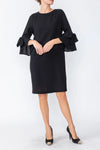 IC Collection SLEEVE BOW DRESS Style 4963D