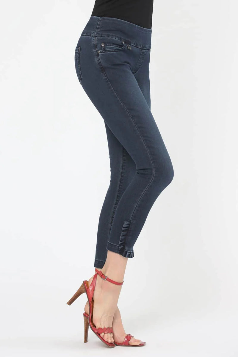 Lisette Ruffled Ankle Jeans 541916