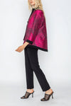 IC Collection ONE BUTTON JACKET W/ CONTRAST Style 5493J