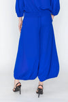 IC Collection Wide Leg Bottom Elastic Pants Style 5660P