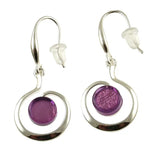 Origin Shiny Swirl Earrings Style 3258