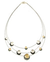 Origin3 Strand Circle Necklace 6140 6140-88 F24