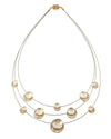 Origin3 Strand Circle Necklace 6140 6140-88 F24