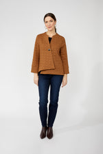 Frank Lyman |Casual Quilted Collared Jacket Style 253333