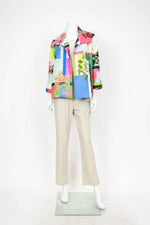 IC Collection Multi print Open Jacket 7049J S25