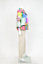 IC Collection Multi print Open Jacket 7049J S25