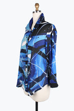 Damee Neon Space Long Shirt 7098-Blu, PNK F24