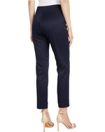 Krazy Larry Pull-On Pique Ankle Pants P-807