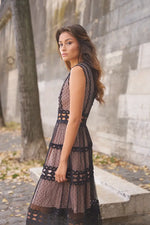 Choklate Paris Ellie Lace Long Dress Style 80983